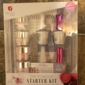 Revel Nail - dip powder starter kit - Fabulous in French.